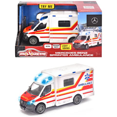 Majorette - Mercedes-Benz Sprinter Ambulance Play Vehicles