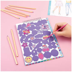 Make It Real - Fashion Design Sketchbook Arte Vibrazioni Groovy - Arti e Mestieri