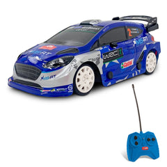 Mondo - Ford Fiesta WRC Radiocomandato 2.4 GHz 1:28 Funzione Completa con Carrozzeria in Lexan - Veicoli da Gioco