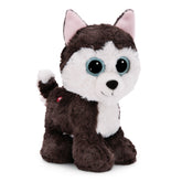 NICI - Glubschis - Peluche in piedi - Husky Barkley - 15 cm - Animali di peluche
