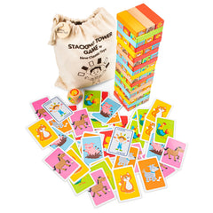 New Classic Toys - Block Tower Game - Board Games