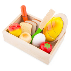 New Classic Toys - Set di Taglio - Scatola della Colazione - Professioni e Gioco di Ruolo