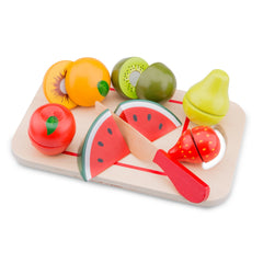 New Classic Toys - Set di Taglio - Frutta - Professioni e Gioco di Ruolo
