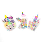 Nice - Set di Scatole Pocket Unicorn con Perline ABC - Arte e Fai da Te