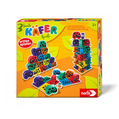 Noris - 3 Colorful Bug Games - Board Games - International Edition - Board Games