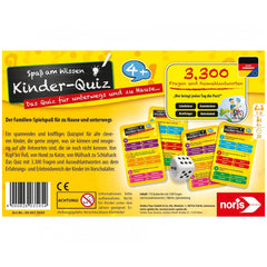 Noris - Children's quiz for clever kids - Board Games - German Edition - Board Games