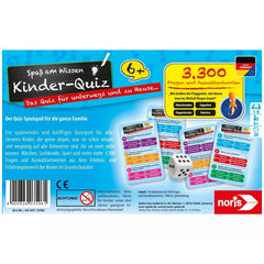 Noris - Children's quiz for clever kids blue - Board Games - German Edition - Board Games