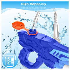 ODS - Giochi all'aperto - Pistola ad acqua Splashmatic - 8m di gittata - 6+ Anni