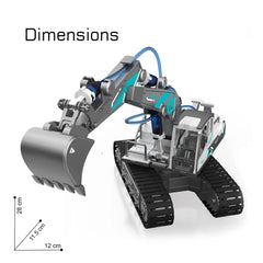 ODS - Veicoli e Macchinine - Escavatore Idraulico 3-in-1 - 8+ Anni