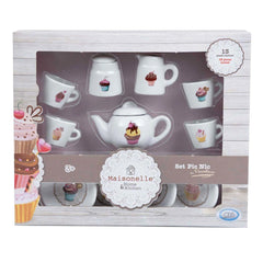 ODS - Pretend Professions - Maisonelle Porcelain Tea Set - 13 Pieces - 3 Years - Creative Play