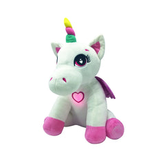 ODS - Peluche - Unicorno Pegaso - Cuore luminoso - 18M+
