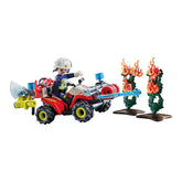 PLAYMOBIL - Quad dei Vigili del Fuoco - Giocattoli - Set di Gioco