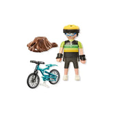 PLAYMOBIL - Mountain Biker - Set di Giocattoli