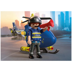 PLAYMOBIL - Elicottero della Polizia - City Action - +4 - 72080 - 80772080