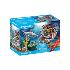 PLAYMOBIL - Treasure Hunt with Submarine - Toy Playsets