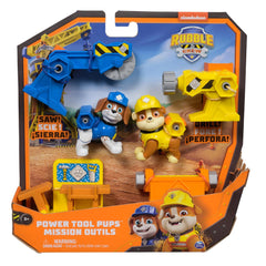 Paw Patrol Rubble & Crew Missione dei Cuccioli con Strumenti Elettrici