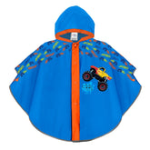 Perletti - Poncho - Monster Truck - Riflettente - 3-6 Anni - Sicurezza
