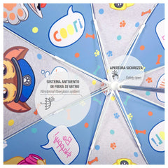 Perletti - Ombrelli - Ombrello Paw Patrol - Antivento - 3-6 Anni