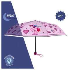 Perletti - Ombrelli - Ombrello Pieghevole Unicorno - Antivento - 3-6 Anni