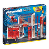 Playmobil City Action Grande Stazione dei Pompieri con Elicottero - 9462