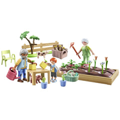 Playmobil Country Idyllic Vegetable Garden At The Grandparents - 71443