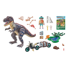 Playmobil Dinos T-Rex Indagine sul Tracciamento - 71524