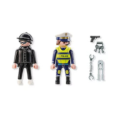 Playmobil - DuoPack-Policeman-and-Burglar - Toy-Playsets