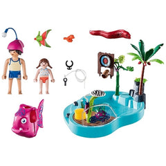 Playmobil Family Fun Piscina con Splash d'Acqua - 70610