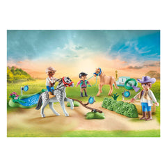 Playmobil Cavalli del Torneo dei Pony della Cascata - 71495