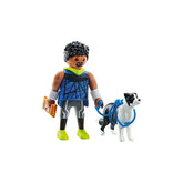 Playmobil - MY LIFE Jogger con Border Collie - Set di Giocattoli