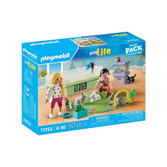 Playmobil - My-Life - Rabbit-Family-Playsets