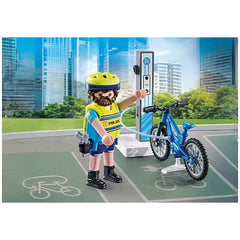 Playmobil - Police-Bike-Patrol - Toy-Playsets