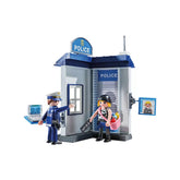 Playmobil - Stanza di Interrogatorio della Polizia - Set di Giocattoli