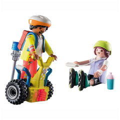 Playmobil Starterpack Soccorso con Segway - 71257