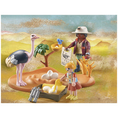 Playmobil Wiltopia Visita Papa Struzzo - 71296