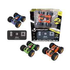 Radiocom - Play Vehicles - Cobra Stunt RC Car - 360° Rotation - 6+ Yrs
