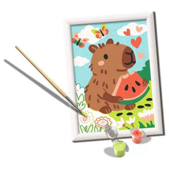Ravensburger - Arts Crafts - CreArt Capibara Goloso - 7 Years - Creativity Development
