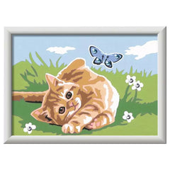 Ravensburger - Giochi creativi - CreArt Gatto Gioioso Kit - 7 Anni - Gioco educativo