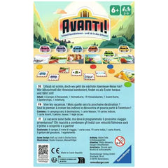 Ravensburger - Avanti! - Gioco da Tavolo - Istruzioni Multilingue