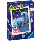Ravensburger - Creart Unicorno Magico - Pittura per Numeri - Arte e Fai da Te