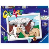 Ravensburger - Creart Amore Materno - Pittura per Numeri - Arti e Mestieri