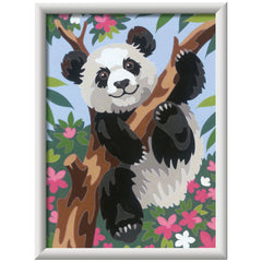 Ravensburger - Creart Panda Giocoso - Pittura per Numeri - Arti e Mestieri