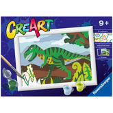 Ravensburger - Creart Dinosauro Errante - Pittura per Numeri - Arti e Mestieri