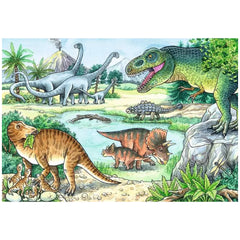 Ravensburger - Dinosaurs - Their Habitats - 2x24 Pieces - Puzzles