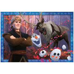 Ravensburger - Frozen - Avventure Gelate - 2x24 Pezzi - Puzzle