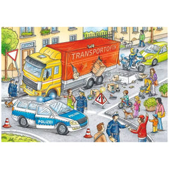 Ravensburger - Eroi in Azione - 2x24 Pezzi - Puzzle