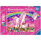 Ravensburger - Horse Dream Glitter Edition - 100 Pezzi - Puzzle