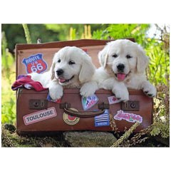 Ravensburger - Cuccioli di Labrador - 100 Pezzi - Puzzle