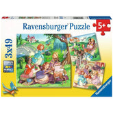 Ravensburger - Piccole Principesse - 3x49 Pezzi - Puzzle