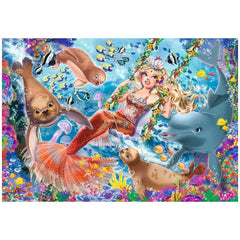 Ravensburger - Sirene Magiche - 2x24 Pezzi - Puzzle